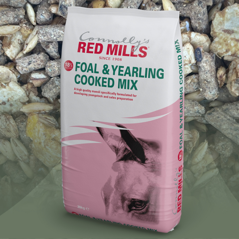 RED MILLS Foal &amp; Yearling Cooked Mix 20 kg.