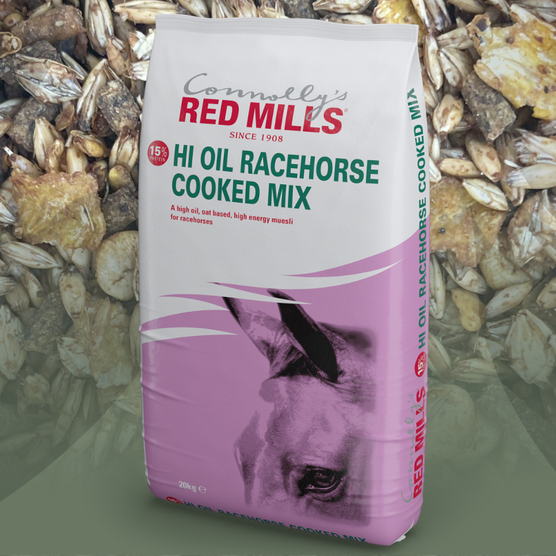 RED MILLS Hi Oil Racehorse Cooked Mix 20 kg.